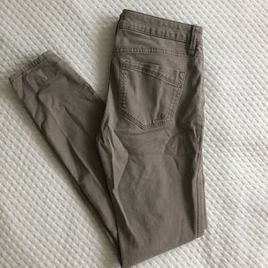 Tan Express Skinny Jeans